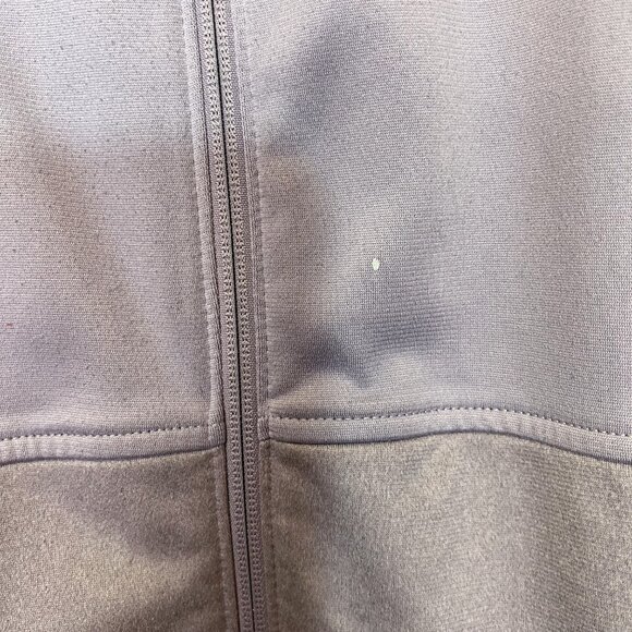 The North‎ Face Jacket L Womens Purple Fleece Lined Logo Full Zip Size Large - Picture 11 of 12
